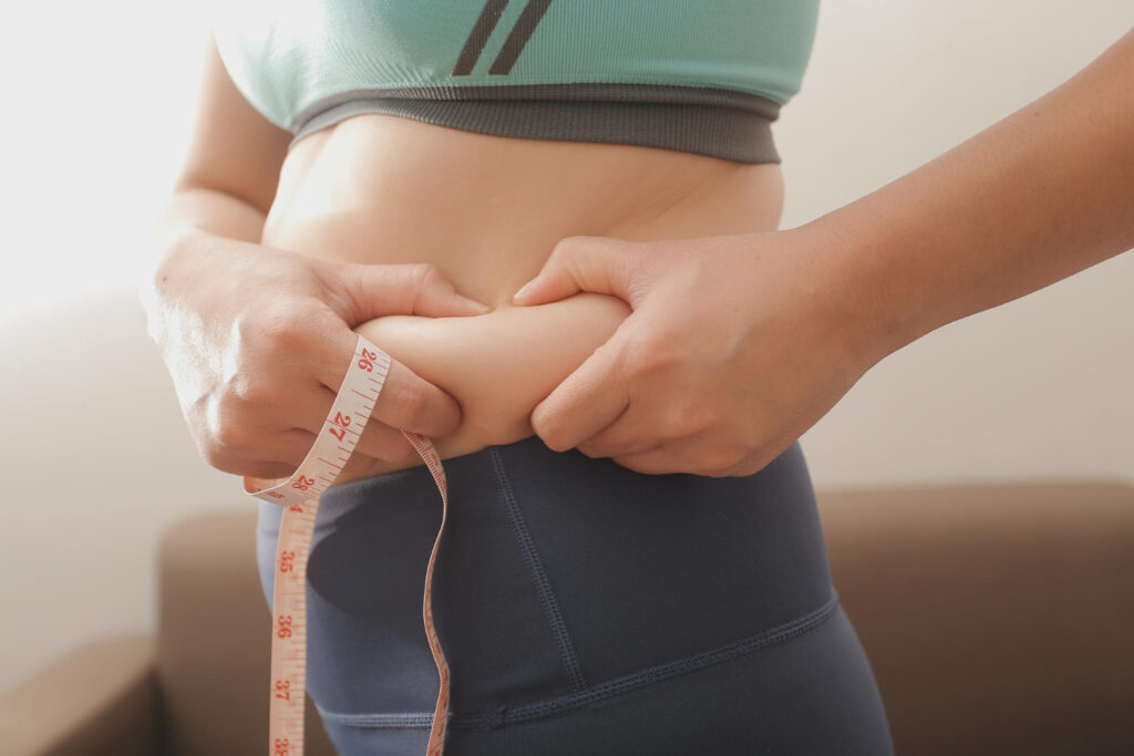 person som tester bmi