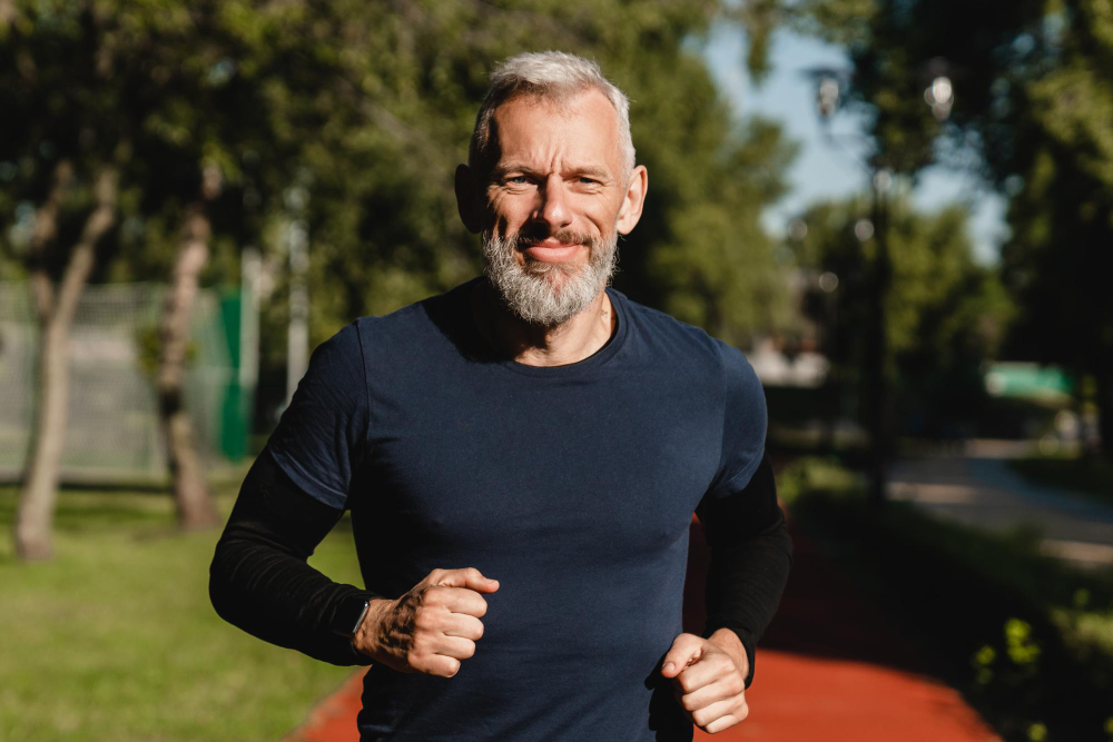 voksen mann jogger